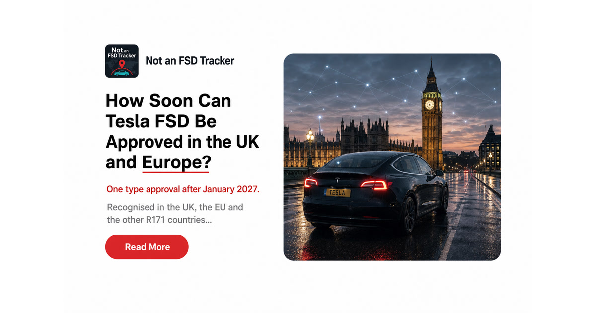 How soon can Tesla FSD be approved in the UK and Europe