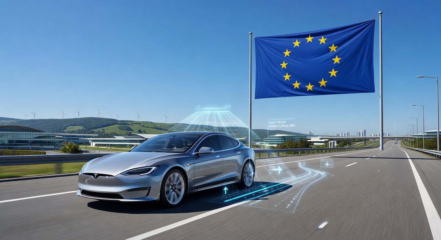 Why Tesla Is Renaming FSD in Europe to Tesla Assisted Driving