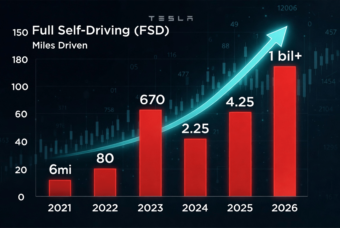 How Many FSD Miles Has Tesla Logged in 2026 So Far - Not An FSD Tracker How Many FSD Miles Has Tesla Logged in 2026 So Far