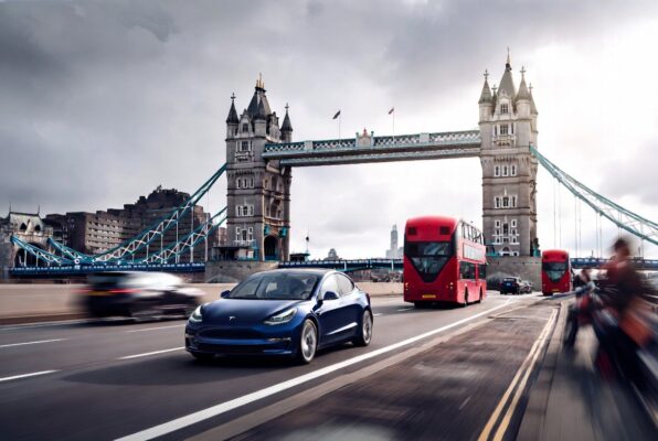 Tesla Model 3 FSD Driving in London