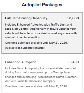 Fsd One-time Purchase Ends Mar 21 in the Uk and Europe