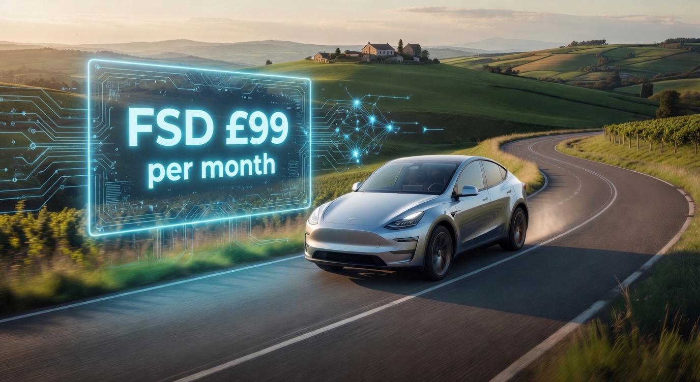 Tesla Ends One-Time FSD Purchase in Europe: New Costs